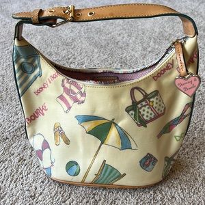 This is a small Dooney & Bourke bag.